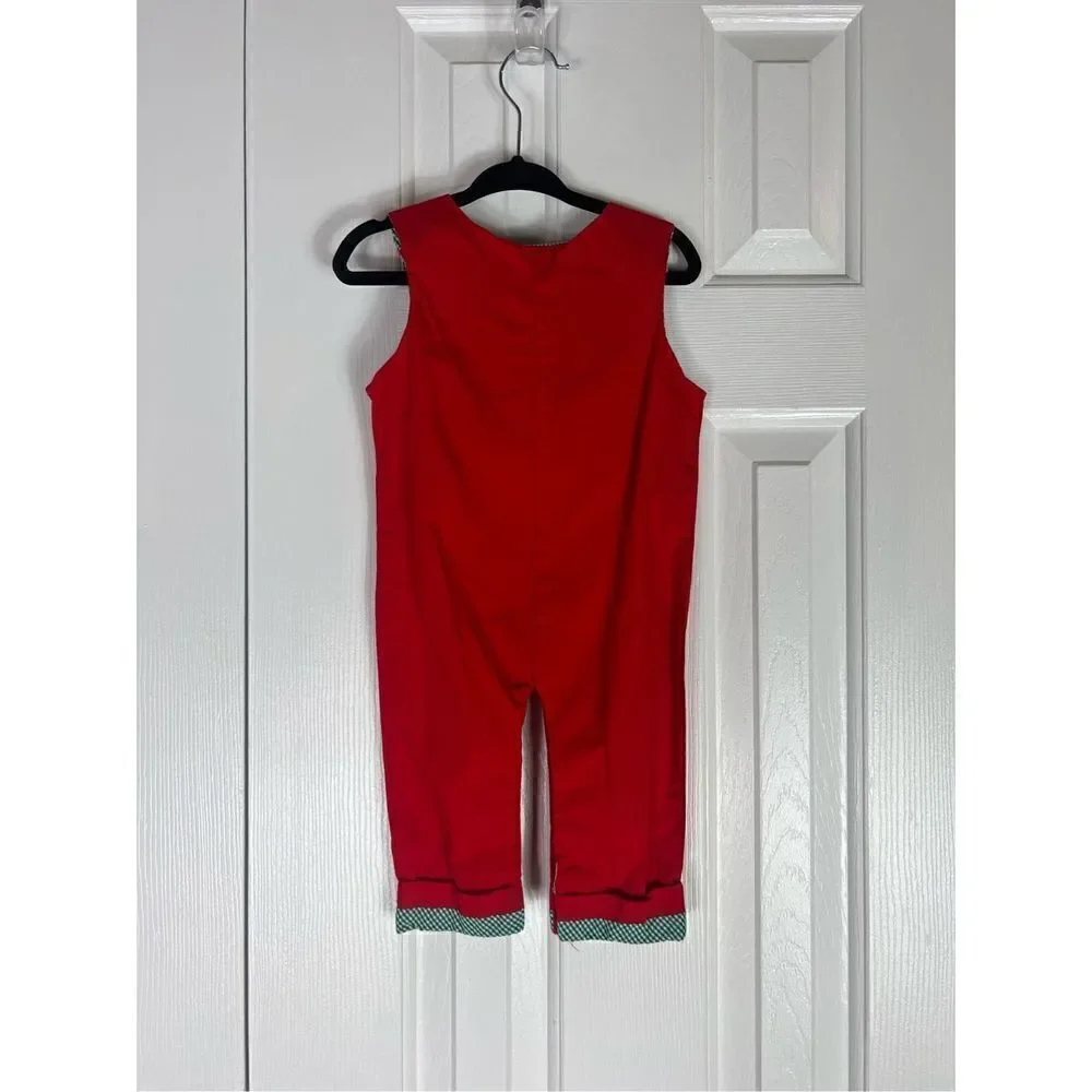 Lil Cactus Reindeer Romper Size 6/12m